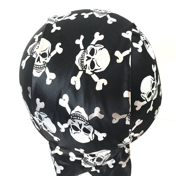 Pirate Faux Head Wrap Cap Hat NWOT - Picture 5 of 9